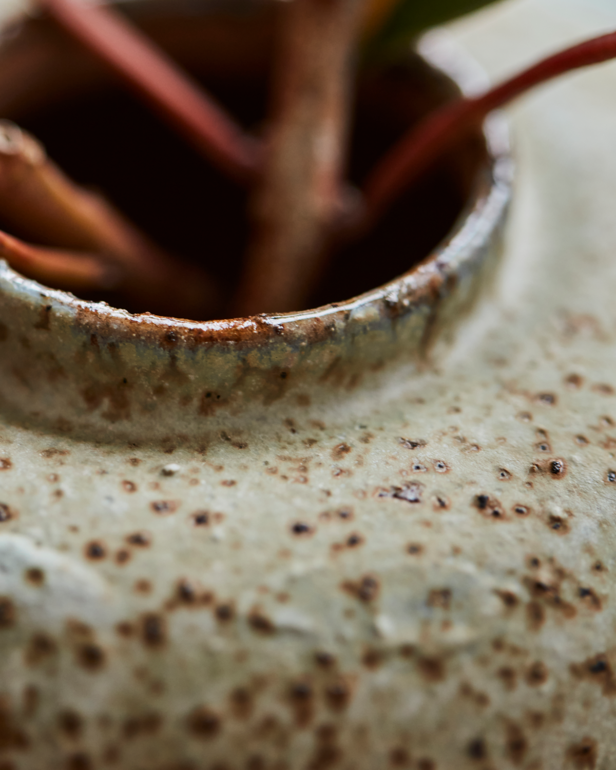 Tino vase, Grå - H9 cm